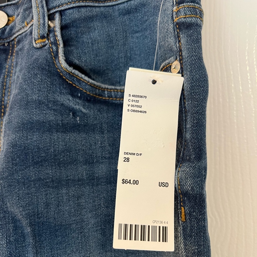 Urban Outfitters BDG Twig High Rise Jeans, Dark Wash, Women’s Size 28, NWT